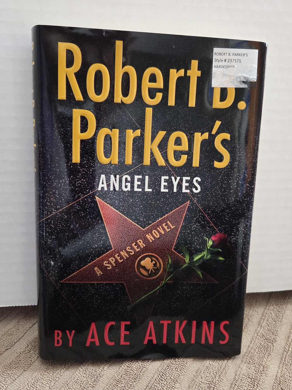 Robert B Parker's Angel Eyes By Ace Atkins Hardcover Book